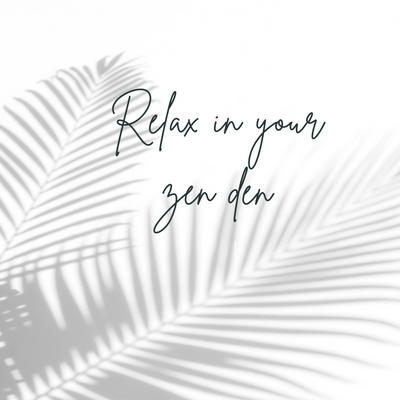 Time to Relax in Your Zen Den