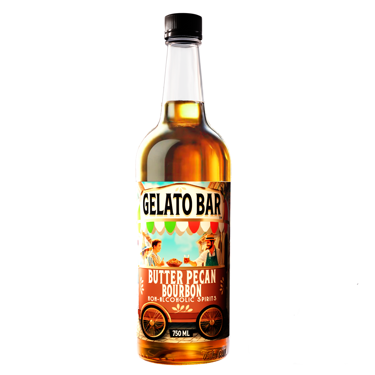 Non-Alcoholic Bourbon, Butter Pecan