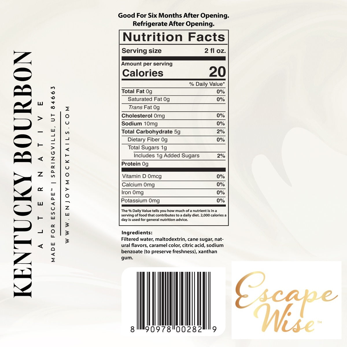 Kentucky Bourbon Non-Alcoholic Spirit