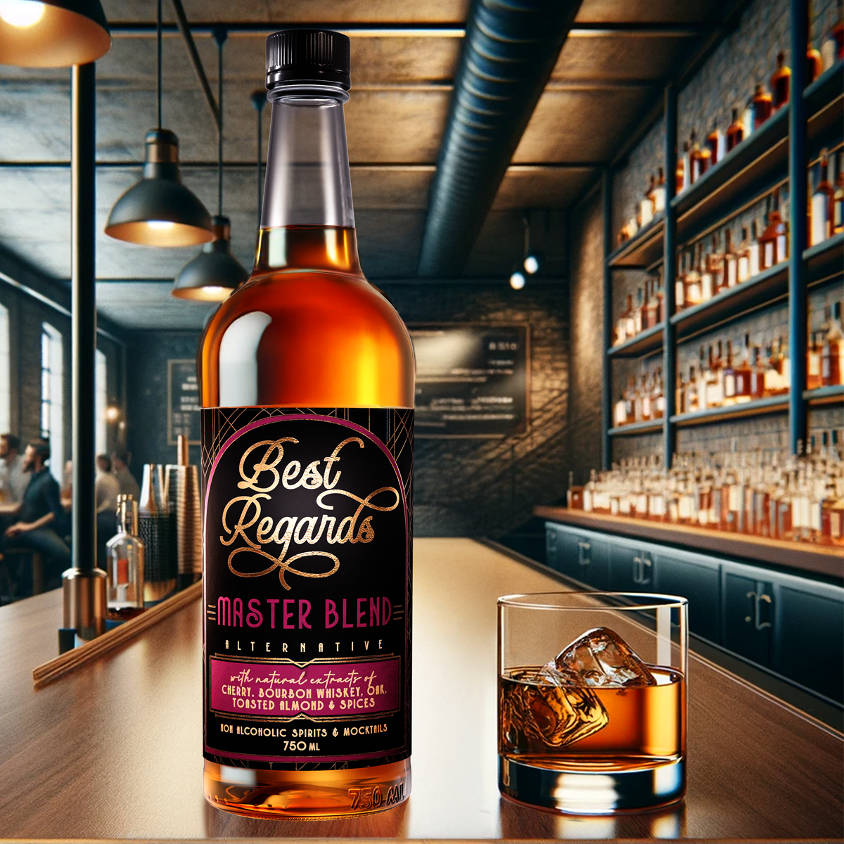 Master Blend Non-Alcoholic Bourbon