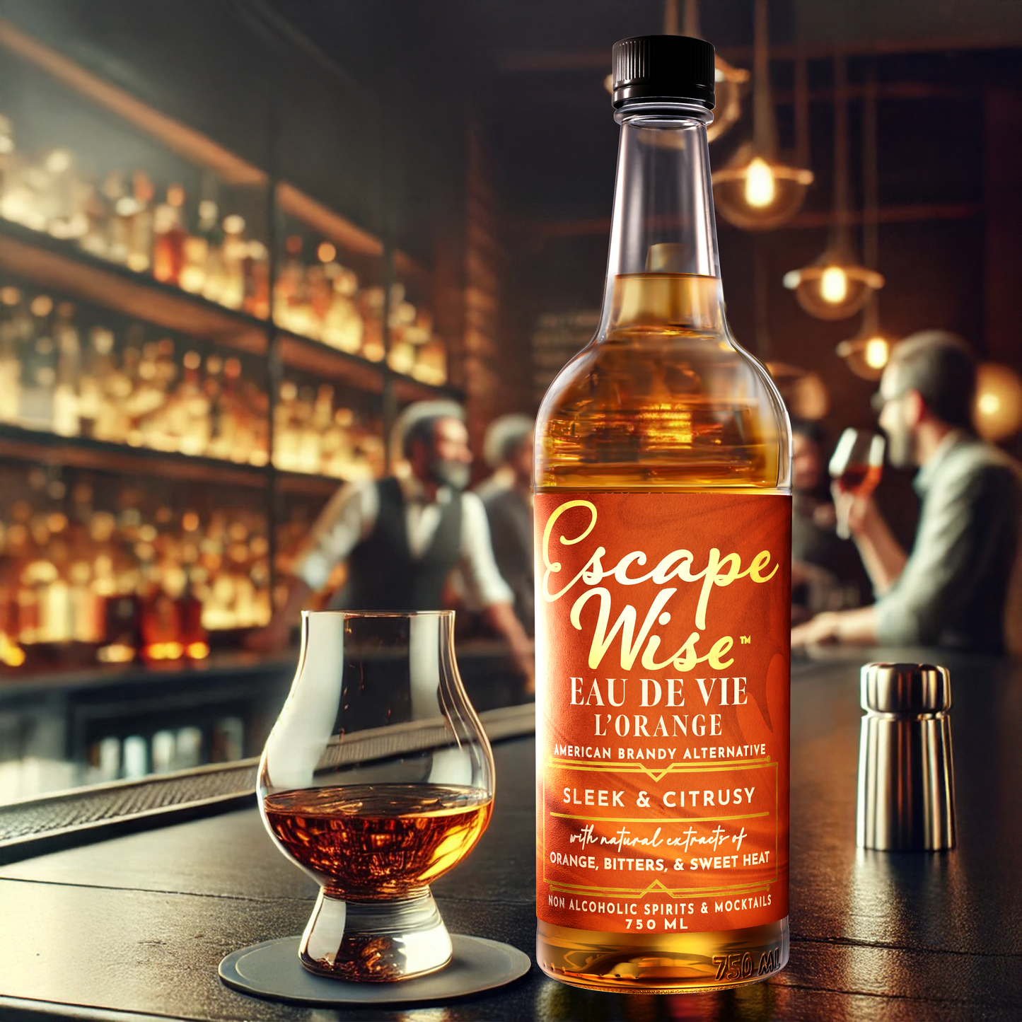 Eau de Vie L'orange - Non-Alcoholic American Brandy