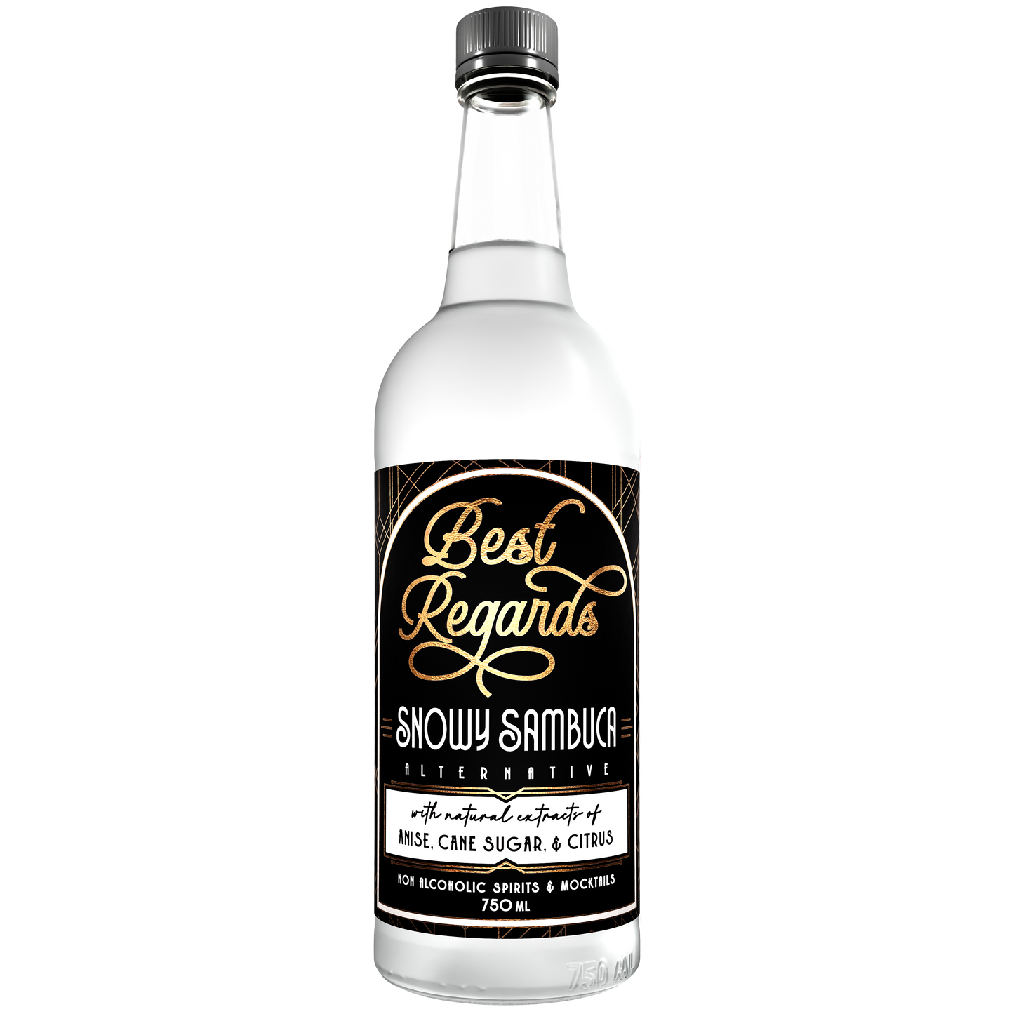 Snowy Sambuca Non-Alcoholic Liqueur