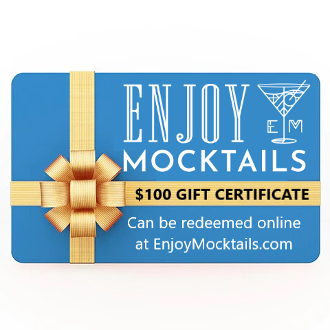 Gift Card - $100 Enjoy Mocktails Store Gift Certificate
