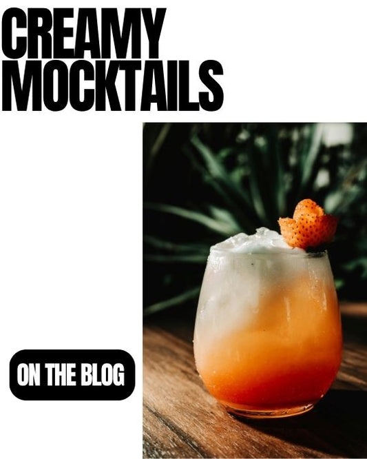Cream Based Mocktails with Enjoy Mocktails