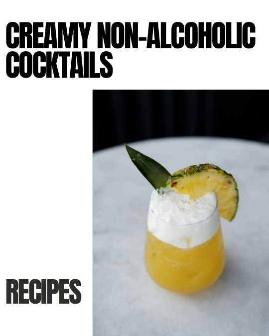 Creamy Fruit Mocktail Recipes