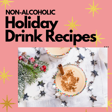 Non-Alcoholic Holiday Cocktails and Mocktails