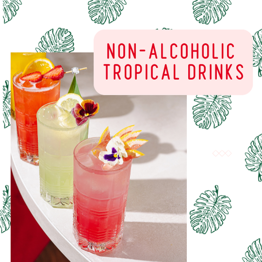 The Best Non-Alcoholic Tropical Drinks This Summer