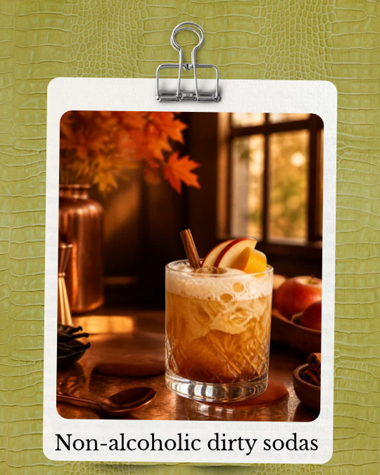 Fall-Inspired Non-Alcoholic Dirty Soda Recipes