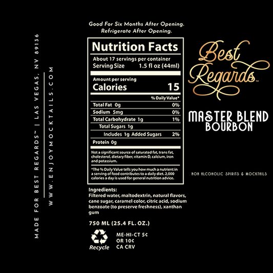 Master Blend Non-Alcoholic Bourbon