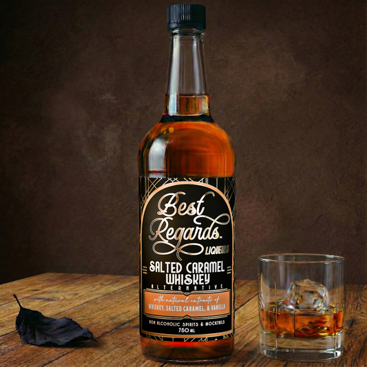 Salted Caramel Whiskey - Non-Alcoholic - Best Regards Liqueurs