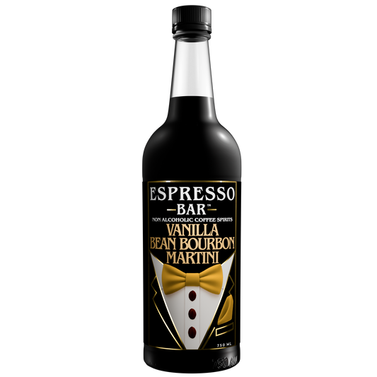 Non-Alcoholic Bourbon, Vanilla Bean Bourbon Espresso Martini